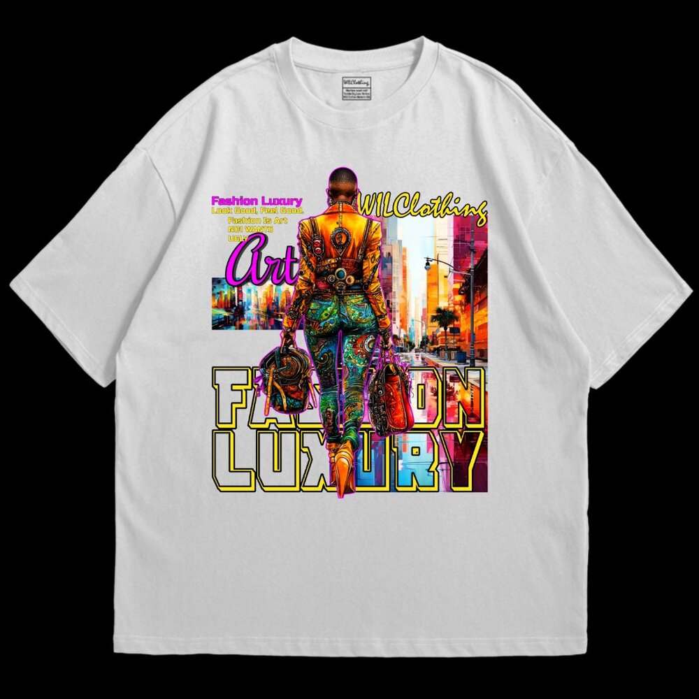 Fashion Luxury Art - WILClothing® Graphic Tee